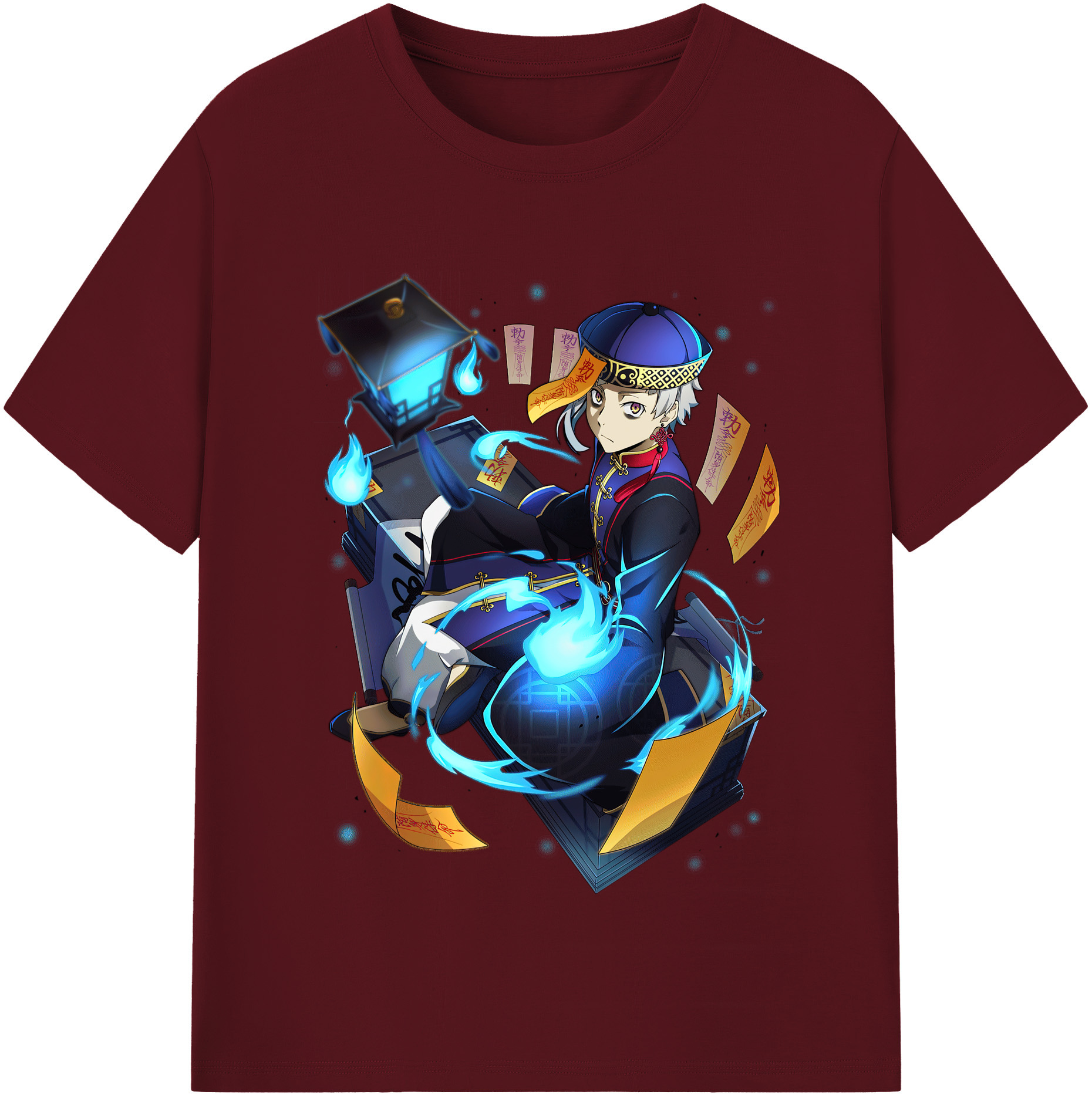 （画像用） 文豪ストレイドッグス Bungo Stray Dogs 綿100％半袖Tシャツ（フロントプリント）